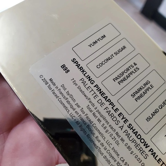 🛍 Too Faced Sparkling Pineapple Palette🍍 - Picture 4 of 5